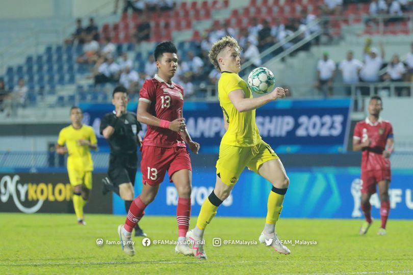 Man of the Match Malaysia U-23 vs Indonesia U-23: Fergus Tierney