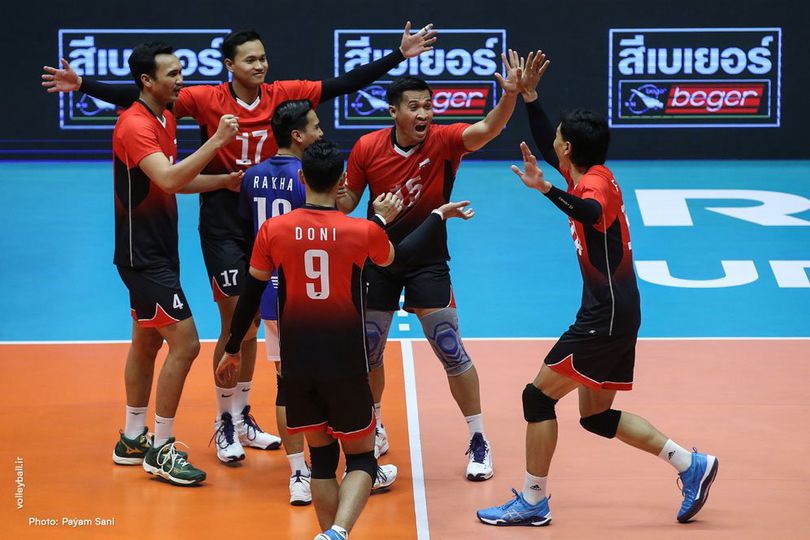 Jadwal Siaran Langsung Voli Putra AVC Championship India vs Indonesia di Moji dan Vidio, Kamis 24 Agustus 2023