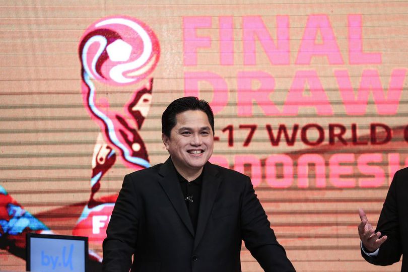 Timnas Indonesia U-17 Masuk Grup A di Piala Dunia U-17 2023, Erick Thohir: Kocokan Terbaik