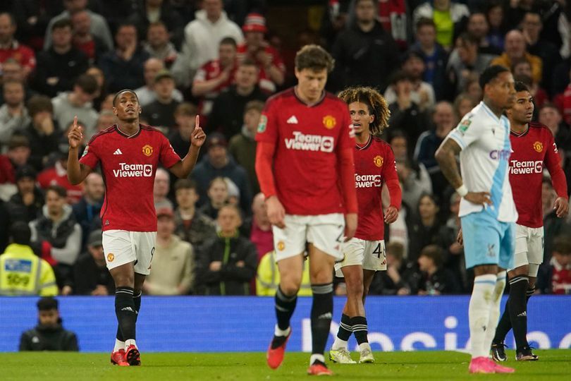 Hasil Manchester United vs Crystal Palace: Skor 3-0