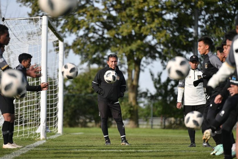 Penasaran dengan Menu Latihan Timnas Indonesia U-17 di Bawah Kendali Bima Sakti