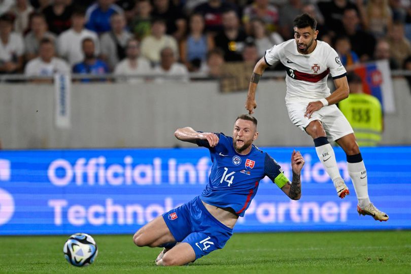 Hasil Slovakia vs Portugal: Skor 0-1