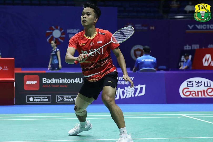 Hasil China Open 2023: Anthony Ginting Kandas, 3 Wakil Sektor Ganda Tembus 16 Besar