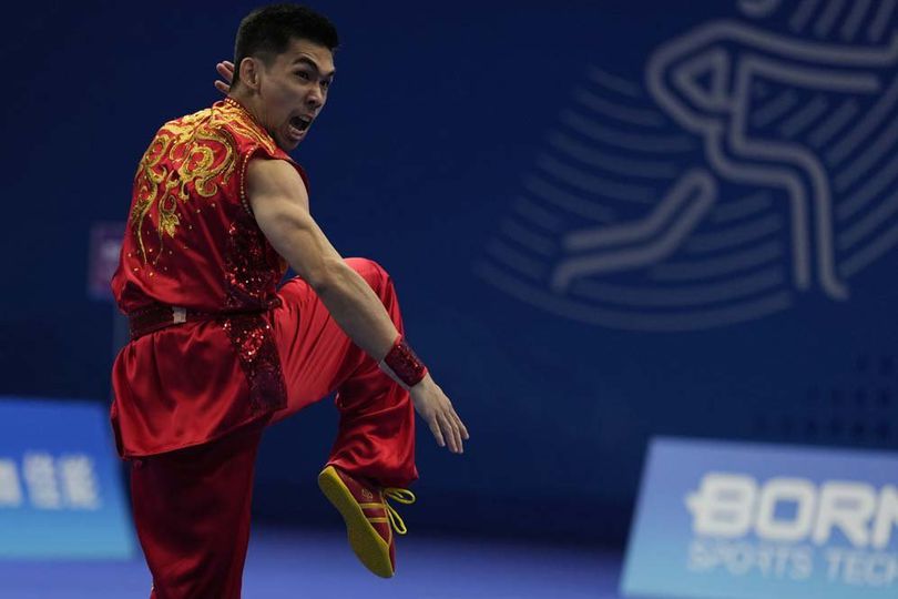 Harris Horatius Sabet Emas Ketiga untuk Indonesia Lewat Wushu di Asian Games 2023