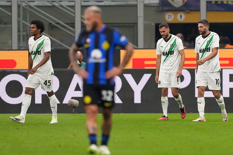 Hasil Inter Milan vs Sassuolo: Skor 1-2