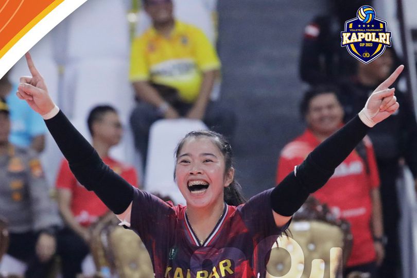 Selamat! Voli Putri Kalbar Juara Kapolri Cup 2023