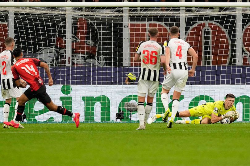 Man of the Match AC Milan vs Newcastle: Nick Pope