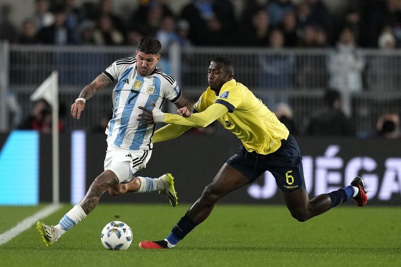 Man of the Match Argentina vs Ekuador: Rodrigo De Paul