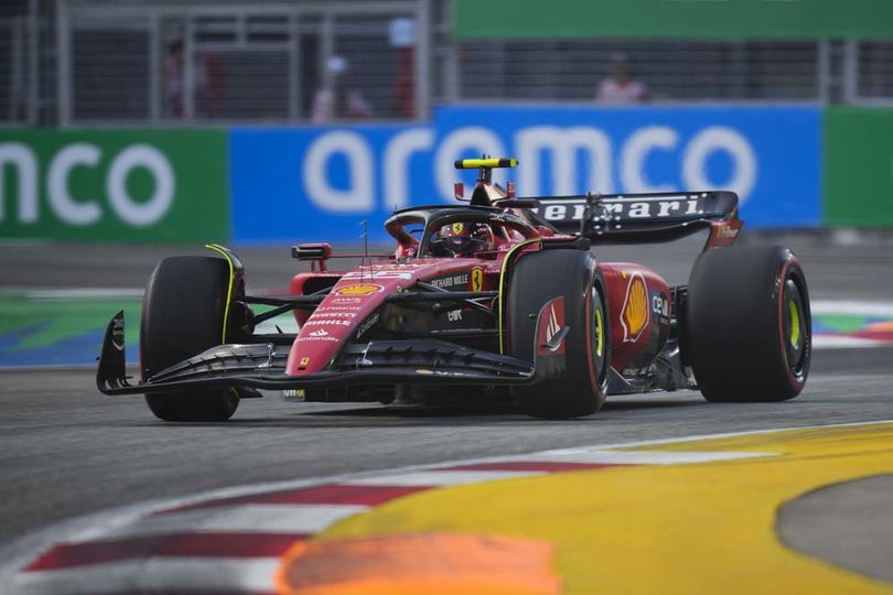 Hasil Kualifikasi Formula 1 GP Singapura: Carlos Sainz jr Rebut Pole untuk Ferrari