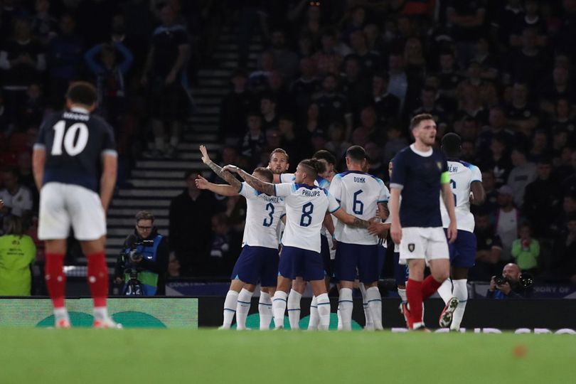 Hasil Skotlandia vs Inggris: Skor 1-3