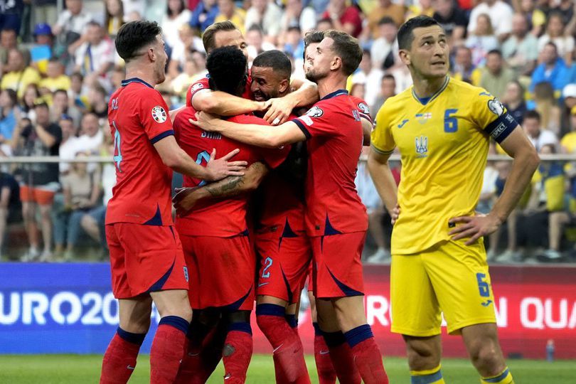 Hasil Ukraina vs Inggris: Skor 1-1