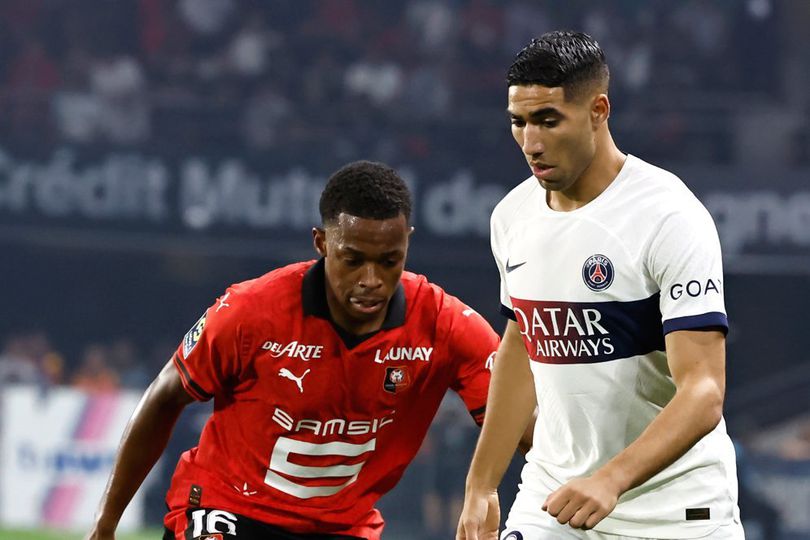 Man of the Match Rennes vs PSG: Achraf Hakimi