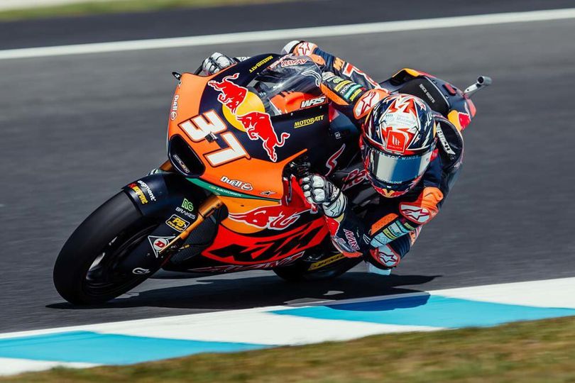 Hasil Latihan Kedua Moto2 Valencia: Pedro Acosta Lagi-Lagi Tercepat, Asapi Fermin Aldeguer