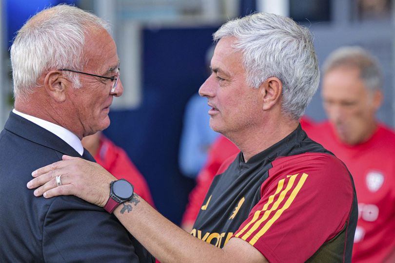 Cagliari vs Roma: Ranieri Kembali Tak Berdaya Lawan Mourinho