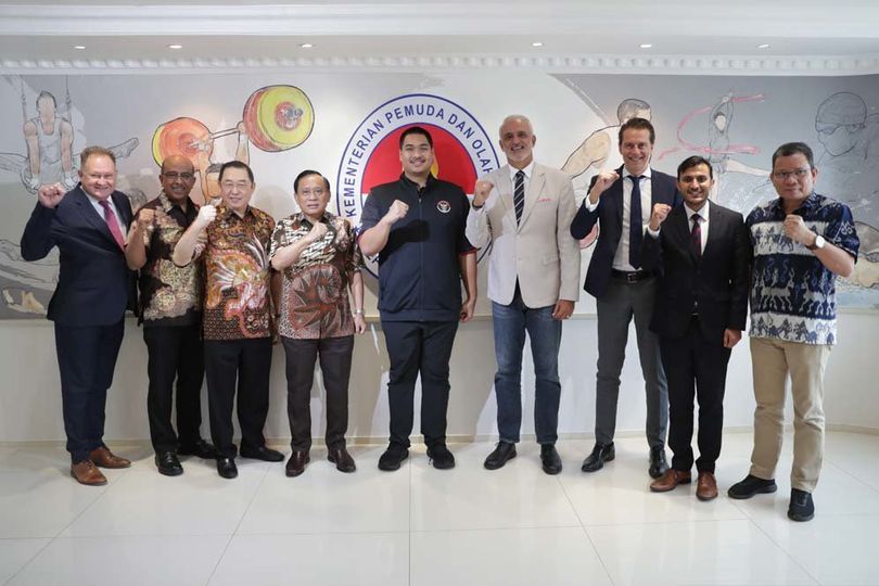 Kemenpora dan FIVB Audiensi, Bahas Rencana Piala Dunia Voli Putra 2025