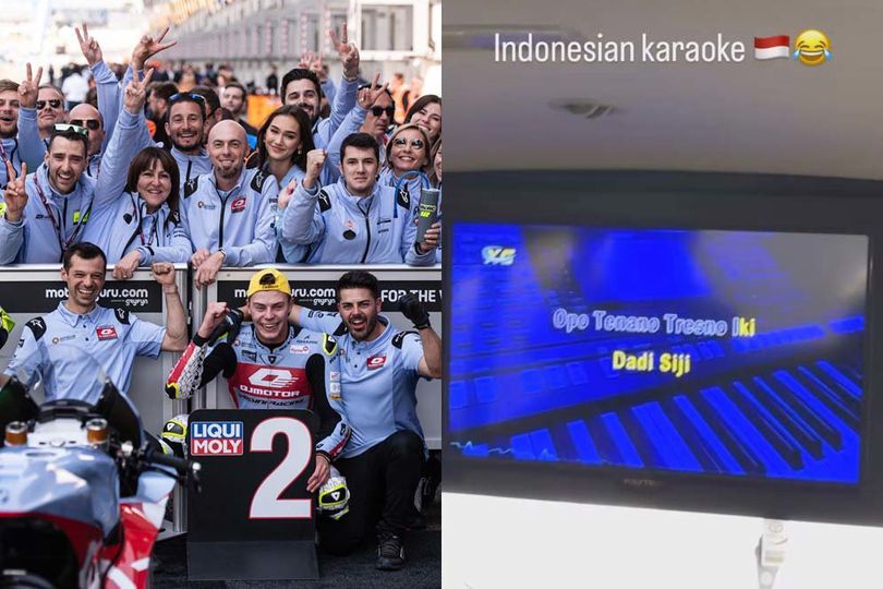 Kelakuan Kocak Kru Gresini dan KTM di Mandalika: Karaoke Lagu 'Cundamani' Menuju Sirkuit