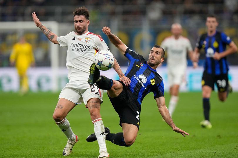 Hasil Inter Milan vs Benfica: Skor 1-0