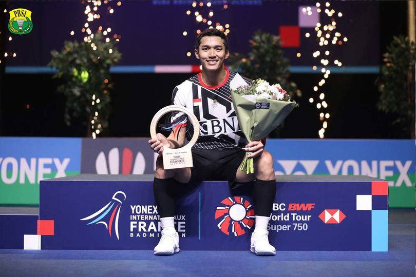 Juarai French Open 2023, Jonatan Christie: Tadinya Banyak Orang Meragukan Saya