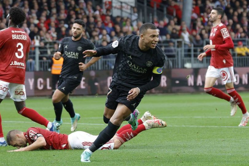 Man Of The Match Brest Vs PSG: Kylian Mbappe - Bola.net