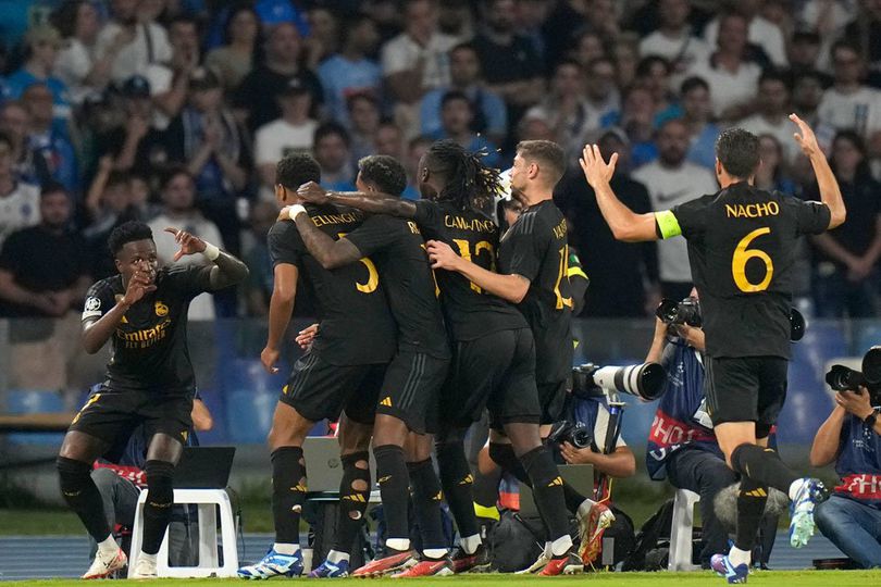 Real Madrid Kalahkan Napoli: Dicurangin Dikit Gak Ngaruh, Mental UCL Berbicara, Golnya Keren-keren!