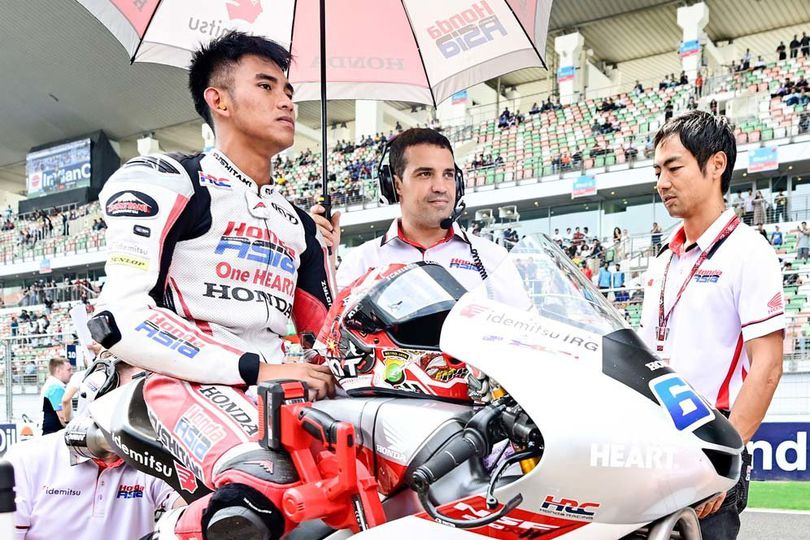 Mario Aji Resmi Naik ke Moto2 2024, Honda Team Asia Sebut Adaptasinya Cepat