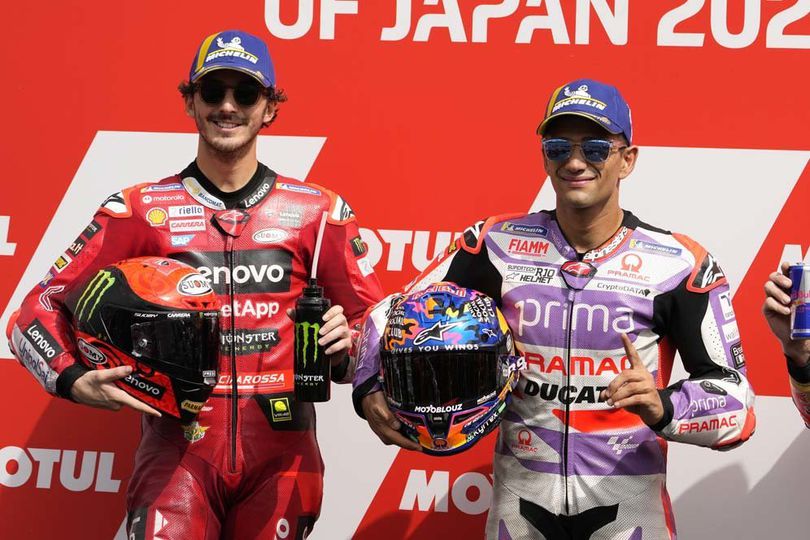 Ducati: Pecco Bagnaia-Jorge Martin Diperlakukan Sama, Nggak Apa-Apa Kalau Nggak Percaya