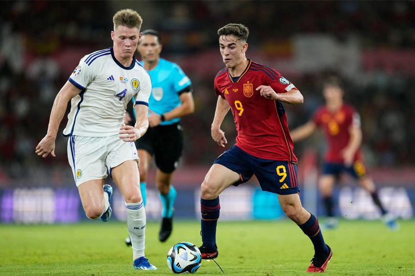 Hasil Spanyol vs Skotlandia: Skor 2-0