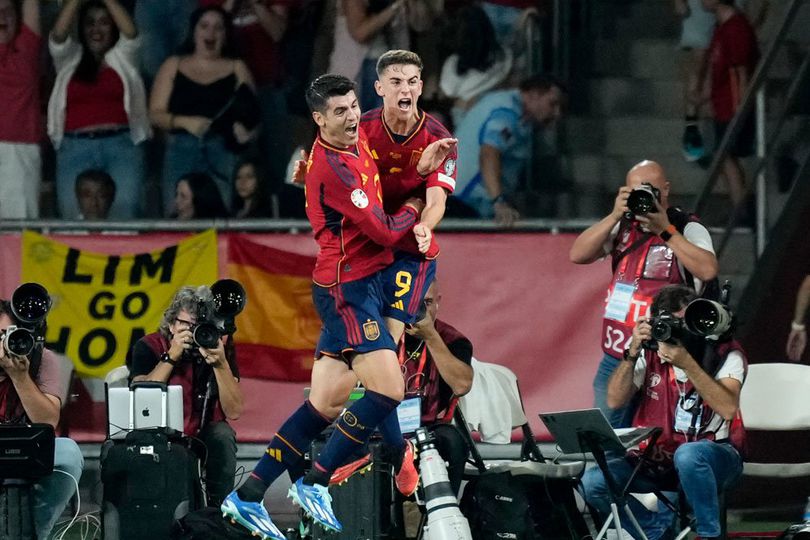 Man of the Match Spanyol vs Skotlandia: Alvaro Morata