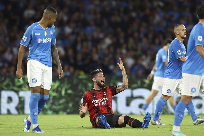 Giroud Harap Hasil Imbang Lawan Napoli tak Akan Hantui Milan Dalam Perburuan Scudetto