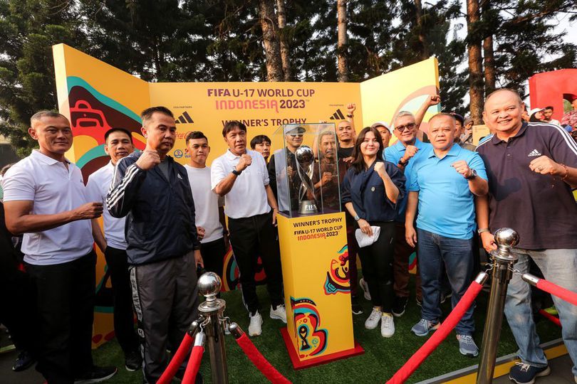 Keseruan Trophy Experience Piala Dunia U-17 2023 di Bandung