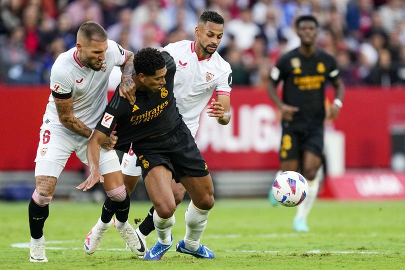 Rapor Pemain Sevilla vs Real Madrid: Sergio Ramos 7, Jude Bellingham 6