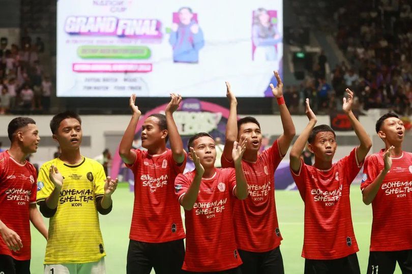SMAN 8 Makassar Juara AXIS Nation Cup 2023 Usai Kalahkan SMK Nusantara Jakarta 6-1 di Final