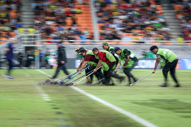 Exco PSSI Komentari Lapangan JIS yang Tergenang di Piala Dunia U-17 2023: Sabar dan Jangan Emosi, Masalahnya di Rumput atau Drainase?