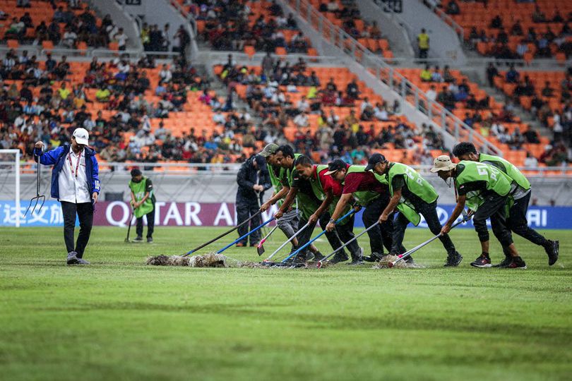 Kickoff Brasil U-17 vs Argentina U-17 Tertunda 30 Menit Gara-gara Hujan Deras