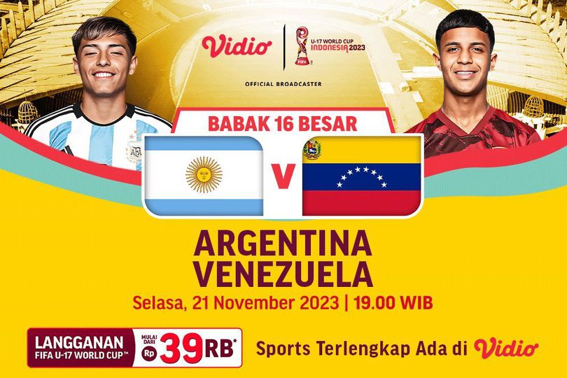 Link Live Streaming Piala Dunia U 17 2023 Argentina Vs Venezuela Di   Argentina Vs Venezue D08ba76 