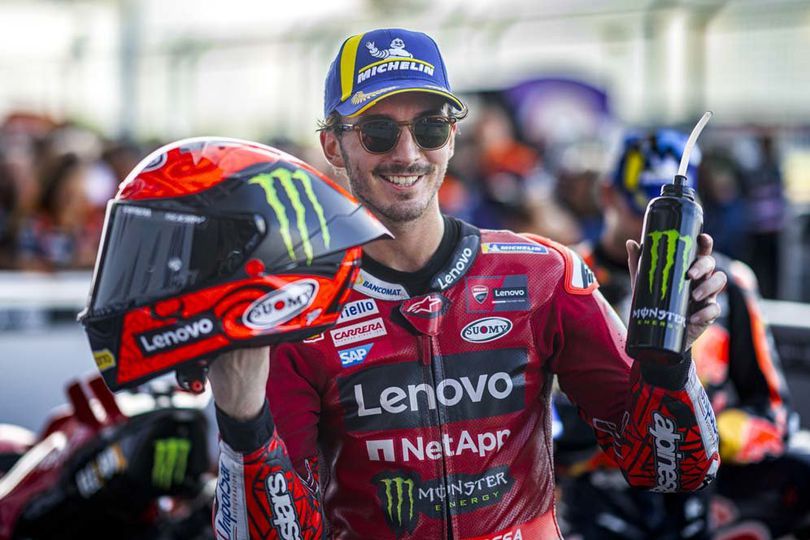 Raja Kualifikasi MotoGP 2023: Pecco Bagnaia Juarai BMW M Award, Dapat Mobil Mewah Lagi!