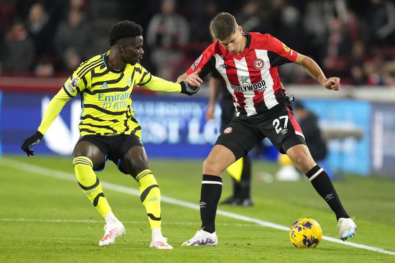 Man of the Match Brentford vs Arsenal: Bukayo Saka