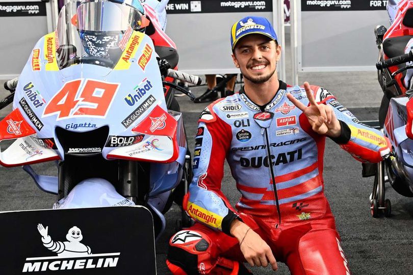 Kode Keras Bela Tim Valentino Rossi, Fabio di Giannantonio Siapkan Baju Balap untuk Tes Valencia