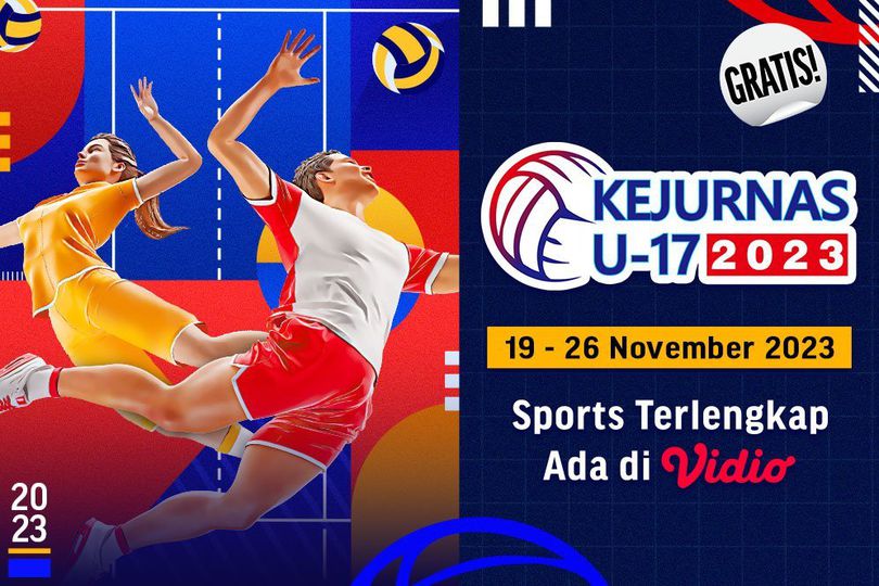 Jadwal Siaran Langsung Kejurnas Voli Antarklub U-17 Di Vidio, 21-22 ...