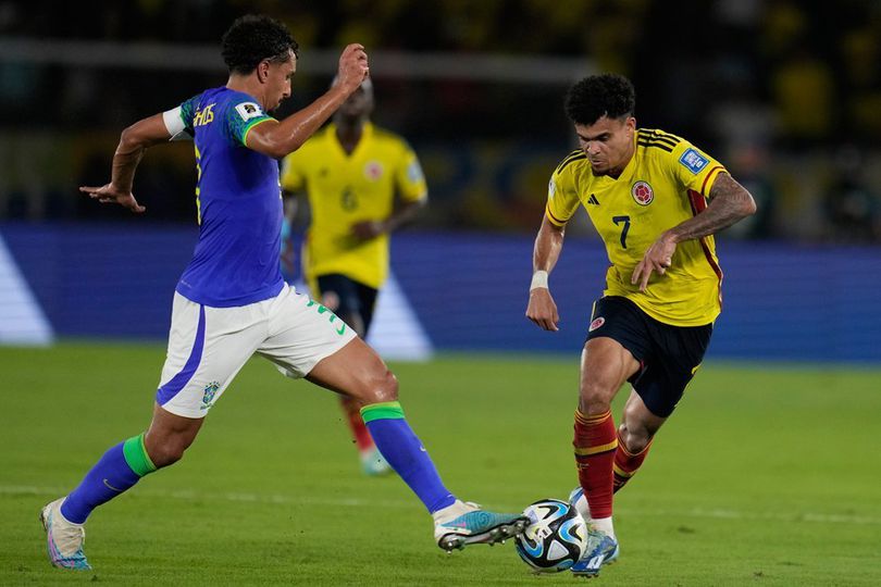 Man of the Match Kolombia vs Brasil: Luis Diaz