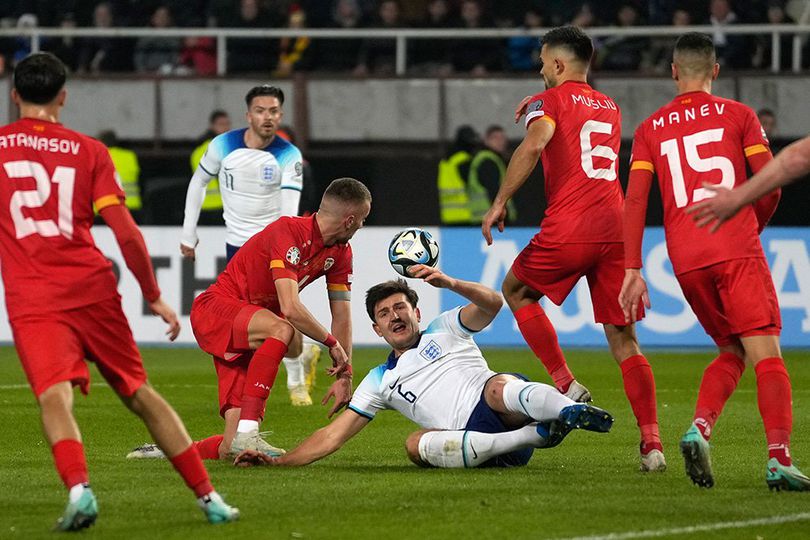 Hasil Makedonia Utara vs Inggris: Skor 1-1