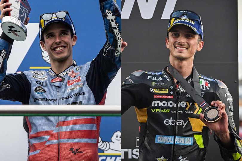 Alex Marquez Heran Luca Marini Tinggalkan Tim Valentino Rossi demi Repsol Honda Alex Marquez Heran Luca Marini Tinggalkan Tim Valentino Rossi demi Repsol Honda
