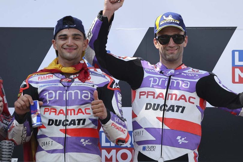 Sejarah! Prima Pramac Racing Jadi Skuad Satelit Pertama yang Jadi Juara Dunia Tim MotoGP Sejarah! Prima Pramac Racing Jadi Skuad Satelit Pertama yang Jadi Juara Dunia Tim MotoGP