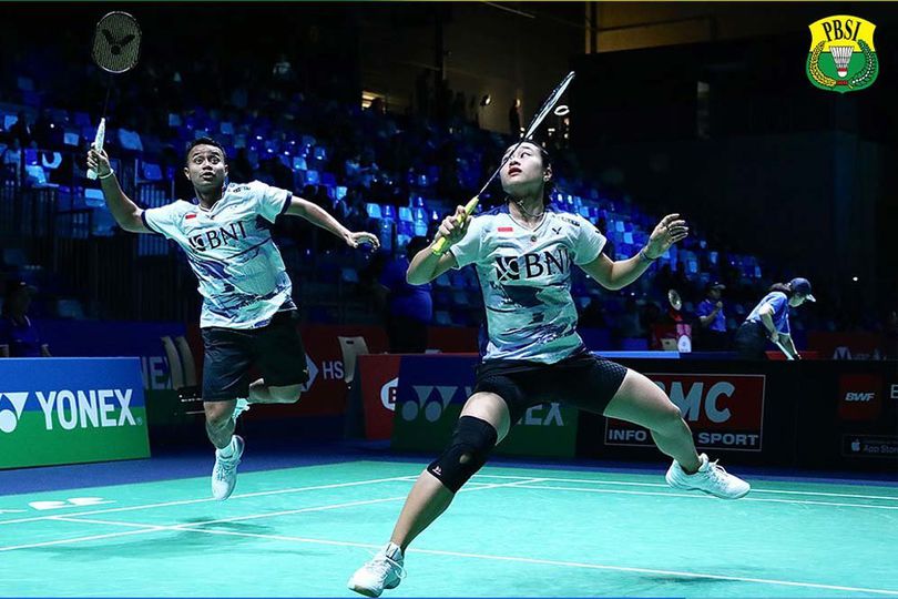 Rehan/Lisa dan Apriyani/Fadia Kompak Jadi Runner up Hylo Open 2023