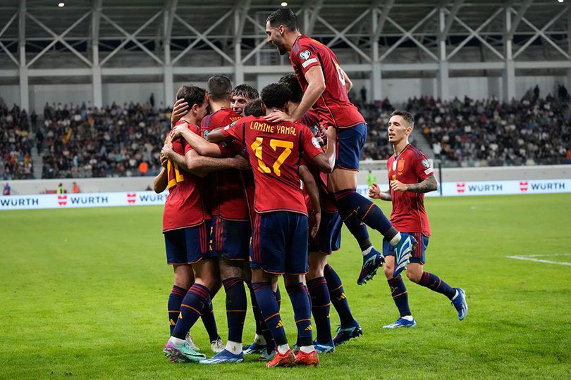 Hasil Siprus vs Spanyol: Skor 1-3