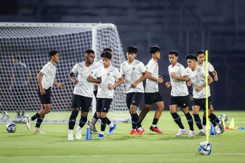 Starting XI Timnas Indonesia U-17 vs Ekuador U-17: Kaka di Depan, Ji Da-Bin di Tengah, Jardim di Belakang