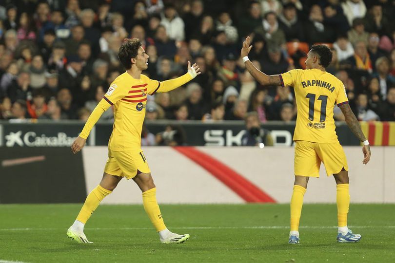 Hasil Valencia vs Barcelona: Skor 1-1