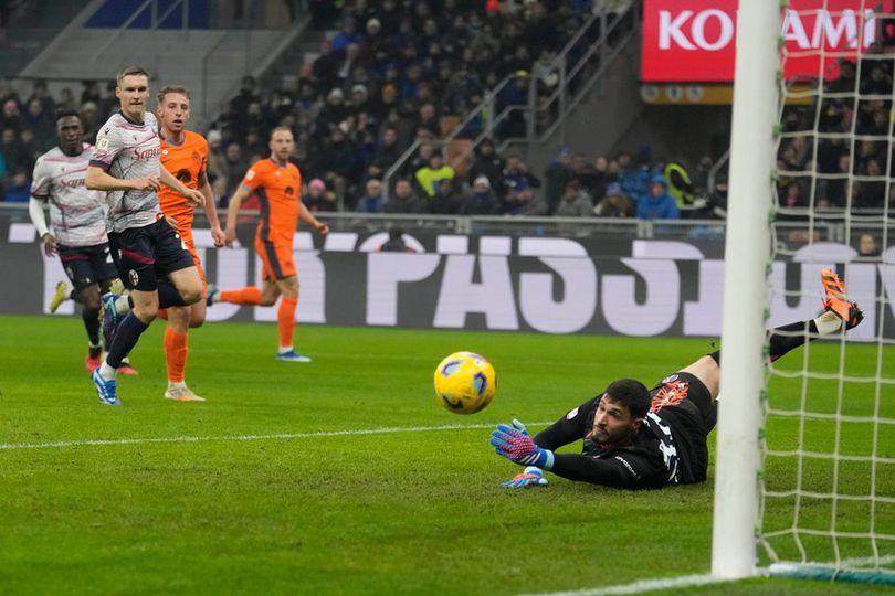 Man of the Match Inter Milan vs Bologna: Federico Ravaglia