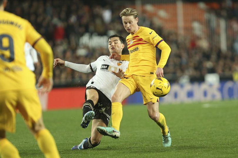Man of the Match Valencia 1-1 Barcelona: Frenkie de Jong Man of the Match Valencia 1-1 Barcelona: Frenkie de Jong