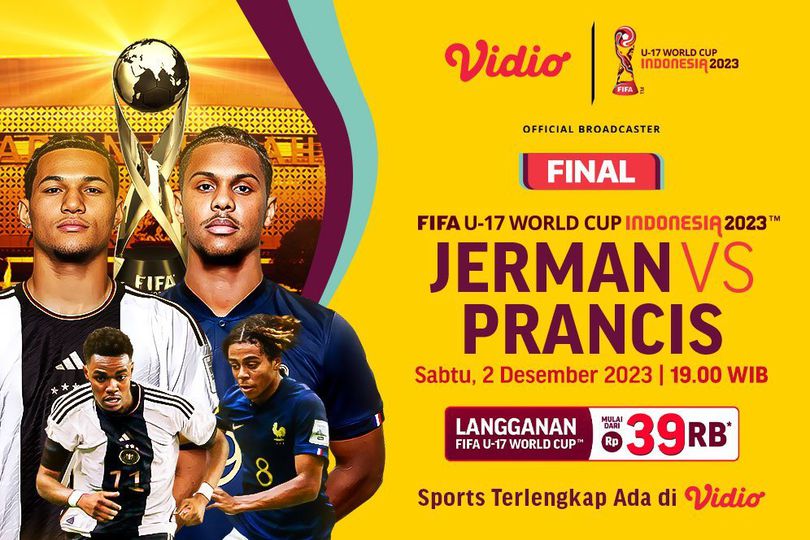 Link Live Streaming Piala Dunia U-17 Babak Final: Jerman Vs Prancis Di ...